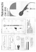 Nakamichi CM-300-Owners-Manual